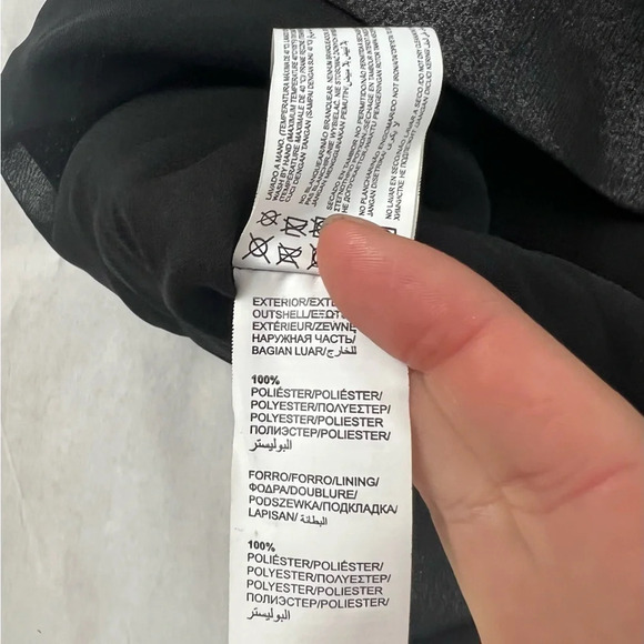 NWT Suite Blanco Woman Silver Black Mini Dress Size M Holidays Party Cocktail - Picture 11 of 11